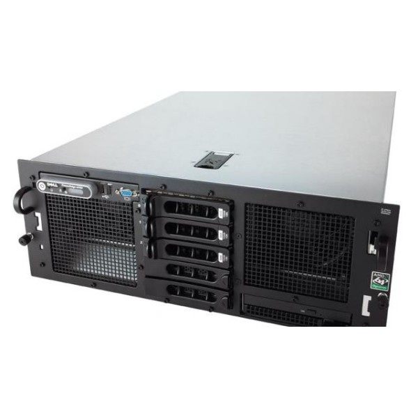 Serveur DELL Poweredge 6950 4 x Opteron Dual Core 8220 SATA - SAS