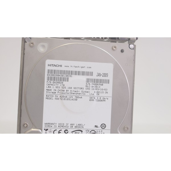 Disk drive Hitachi HDE721010SLA330 3.5 7200 Rpm 1000 Gigas