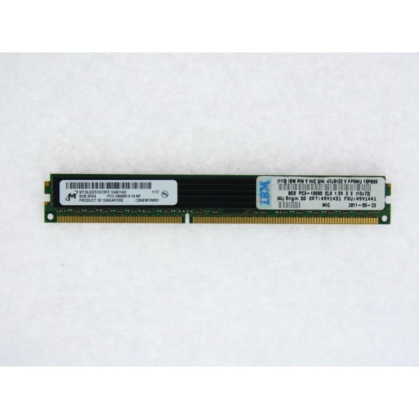 Memoire PC3L-10600R 8 Gigas IBM 49Y1441