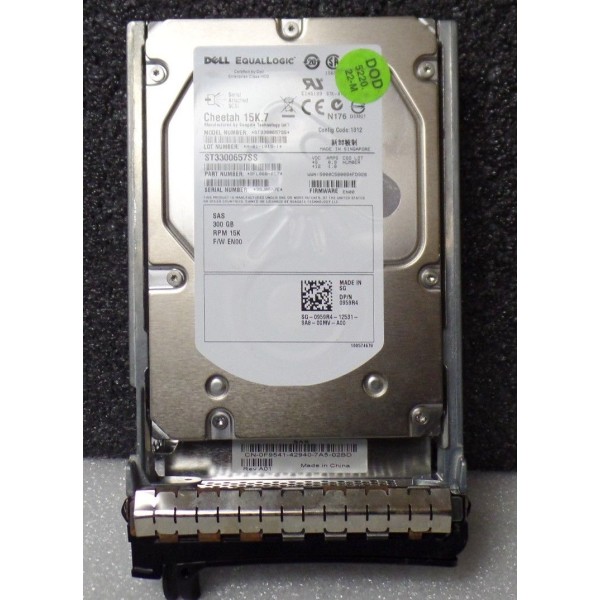 Disque dur EQUALLOGIC 0959R4 SAS 3.5 15 Krpm 300 Gigas