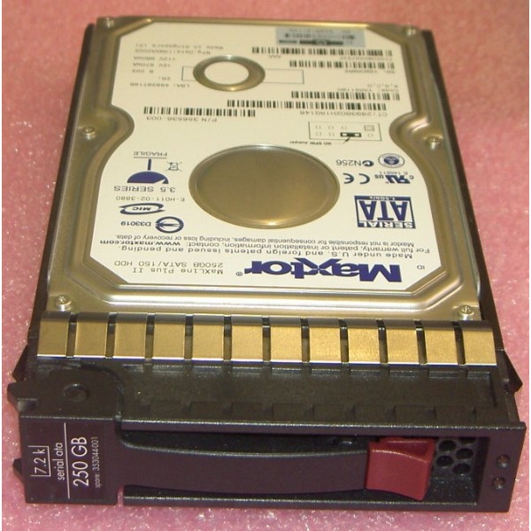 Disque Dur Hp SATA 3.5 7200rpm 250 Gb 9FV132-328 353044-001