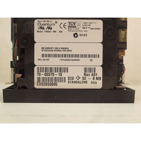 Unidad de cinta usada QUANTUM DLT7000 28L1655 serveur-occasion.com