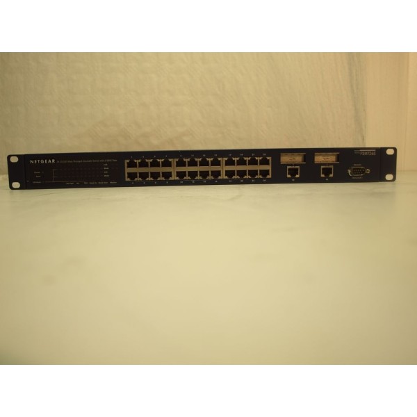 Switch NETGEAR FSM726S 24 Ports RJ-45 10/100
