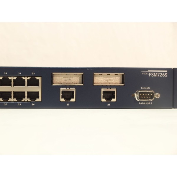 Switch NETGEAR FSM726S 24 Ports RJ-45 10/100