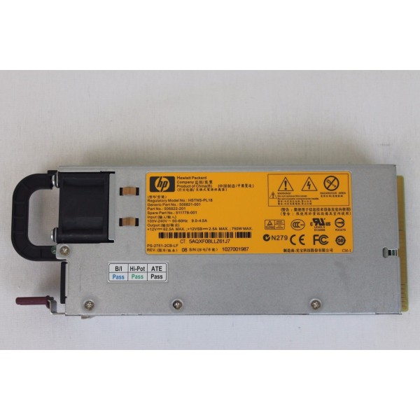 Netzteil HP Proliant DL380/ML350 G6 HSTNS-PL18