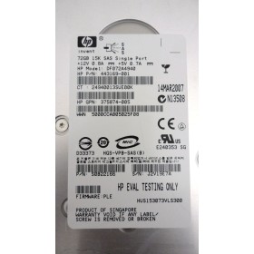 Disque Dur HP SAS 3.5 15 Krpm 72 Gb DF072A4940