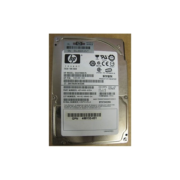 Used disk drive HP 430165-002 serveur-occasion.com
