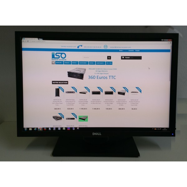 DELL ULTRASHARP LARGE WideScreen HDMI VGA DVI 24 POUCES