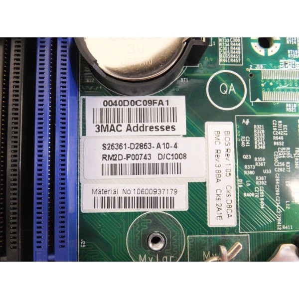 Carte Mère FUJITSU S26361-D2863-A10-4 pour Primergy RX100