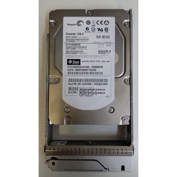 Disque dur SUN 390-0422-03 SAS 3.5" 146 Gigas 15 Krpm