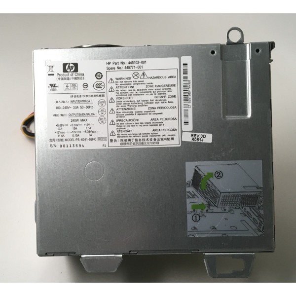 Alimentation pour HP Ref : PS-6241-02HC