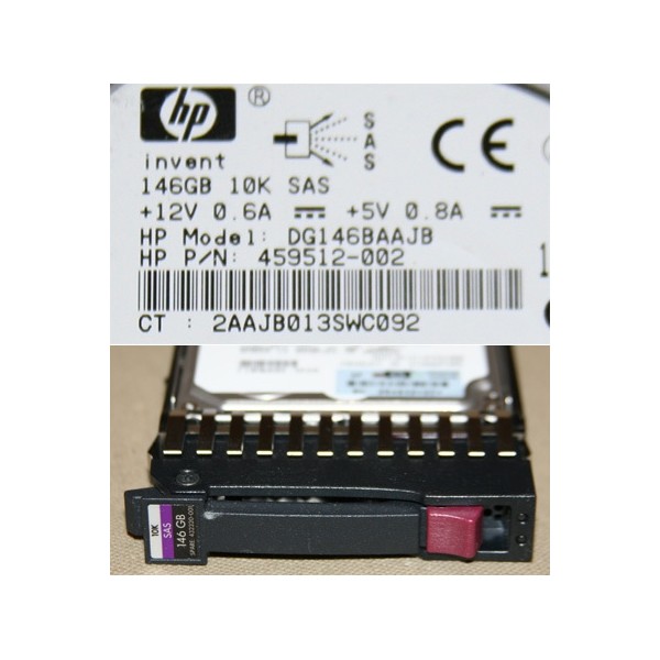 Used disk drive HP 459512-002 serveur-occasion.com