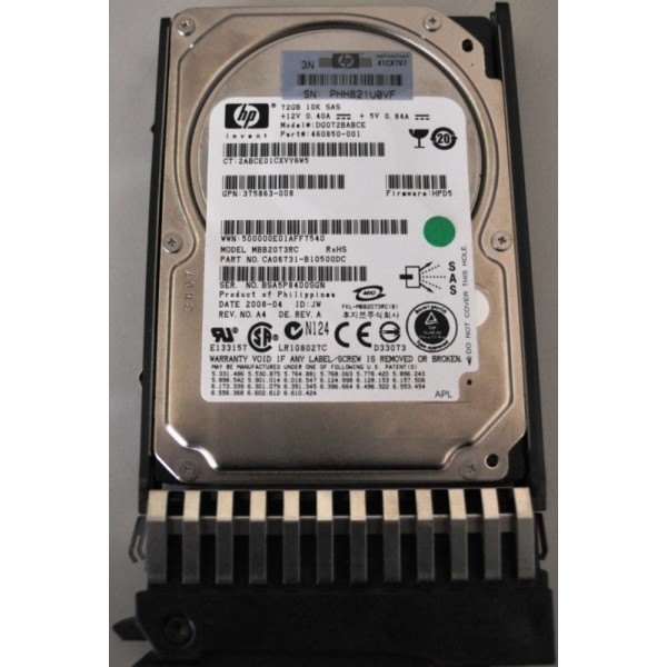 Used disk drive HP 460850-001 serveur-occasion.com