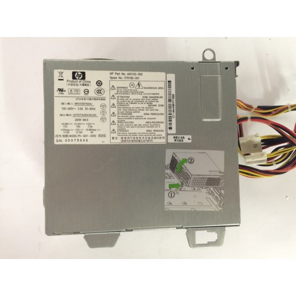 Alimentation pour HP  Ref : 445102-002