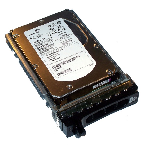 Dell RN828 300GB 10k 3.5インチ SAS 3GB ハードドライブ - PCパーツ