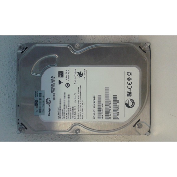 Disque dur SEAGATE VB0250EAVER SATA 3.5" 250 Gigas 7200 Rpm