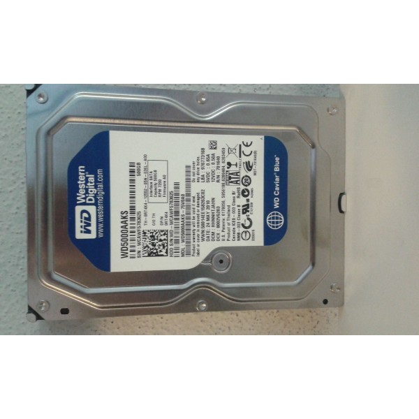 Hard Disk WD WD5000AAKX SATA 3.5" 500 Gigas 7200 Rpm