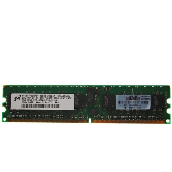 Memoria HP 345113-851 1 Go (1 x 1 Go) DDR2 SDRAM DIMM 240 broches