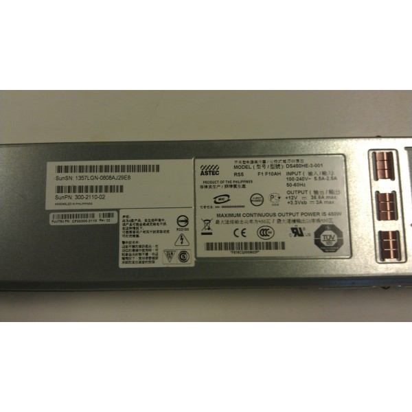 Alimentation pour Sun T2000 Ref : 300-2110-02