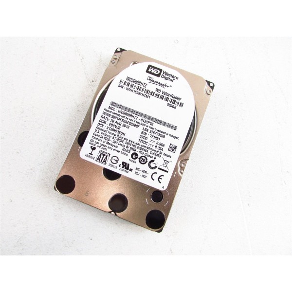 Disque Dur WD SATA 2.5 10 Krpm 500 Gb WD5000BHTZ