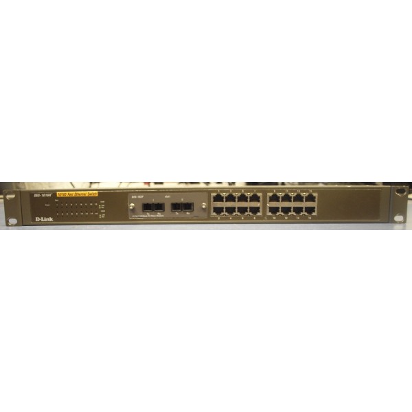 Switch DLINK DES-1016R+ 16 Ports RJ-45 10/100