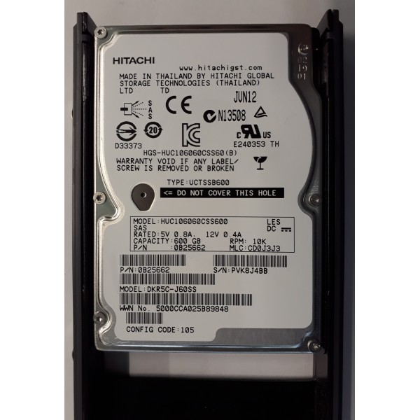 Disque Dur HP SAS 2.5 10 Krpm 600 Gb R5C-J600SS