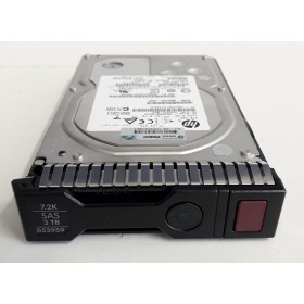Hard Drive HP 653959-001 SAS 3.5" 3000 Gigas 7200 Rpm