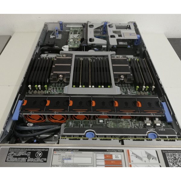 Serveur DELL Poweredge R820 4 x Xeon Eight Core E5-4650 SATA-SAS-SSD