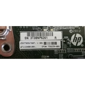 Carte mere HP Proliant BL460C : 738239-001