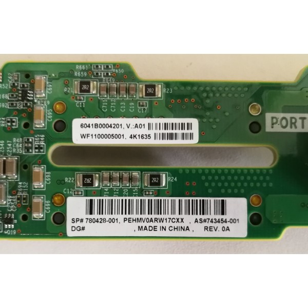 Power Supply backplane HP pour Proliant DL360 G9 : 780428-001