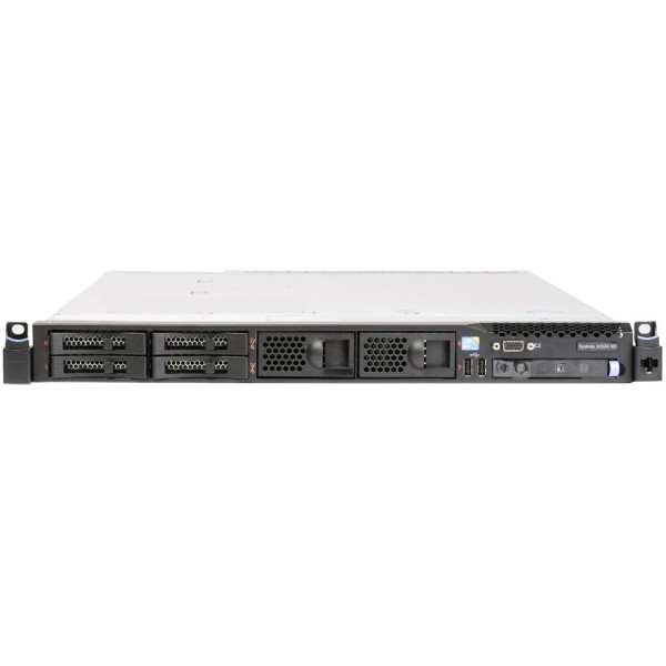 SERVEUR IBM Xseries X3550 M3 1 x Xeon Quad Core E5630 4 Gigas 2.5" Rack 1U