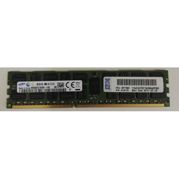 Memoire PC3L-10600R 16 Go IBM 49Y1565