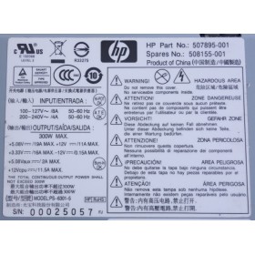 Alimentation pour HP DC5800 Ref : 508155-001
