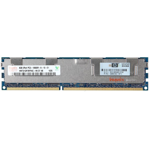 Mémoire HP 500205-071 8 Go (1 x 8 Go) DDR3 SDRAM DIMM 240 broches