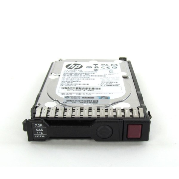 Hard Drive HP 653954-001 SAS 2.5" 1000 Gigas 7200 Rpm