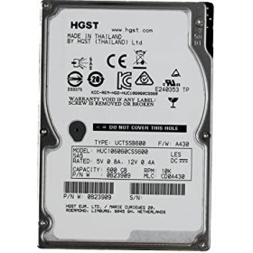 Disco Duro HITACHI HUC106060CSS600-HP SAS 2.5" 600 Gigas 10 Krpm