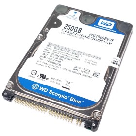 Disque Dur WD PATA-IDE 2.5 250 Gb WD2500BEVE