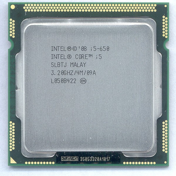 Processeur d'occasion Intel Core i5 Dual Core i5-650