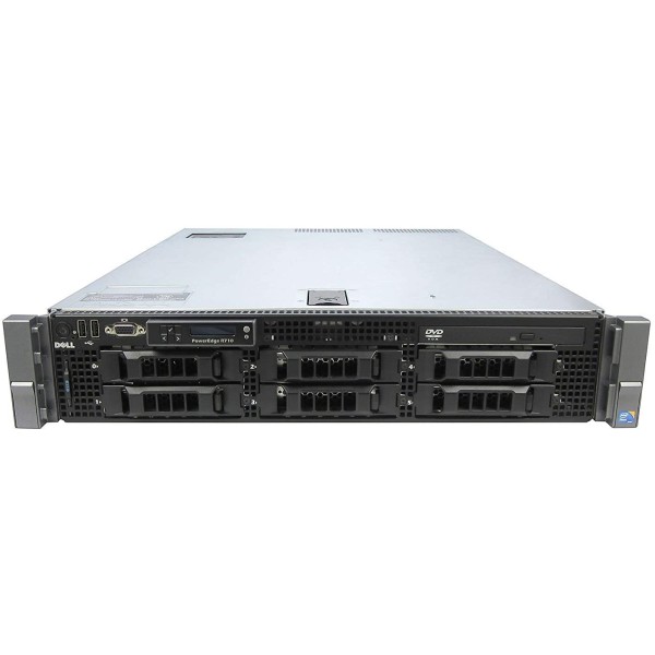 SERVEUR DELL Poweredge R710 2 x Xeon Six Core E5649 32 Gigas 3.5" Rack 2U