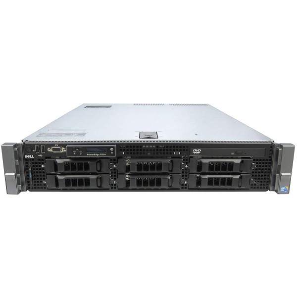 SERVIDOR DELL Poweredge R710 2 x Xeon Six Core E5649 32 Gigas Rack 2U