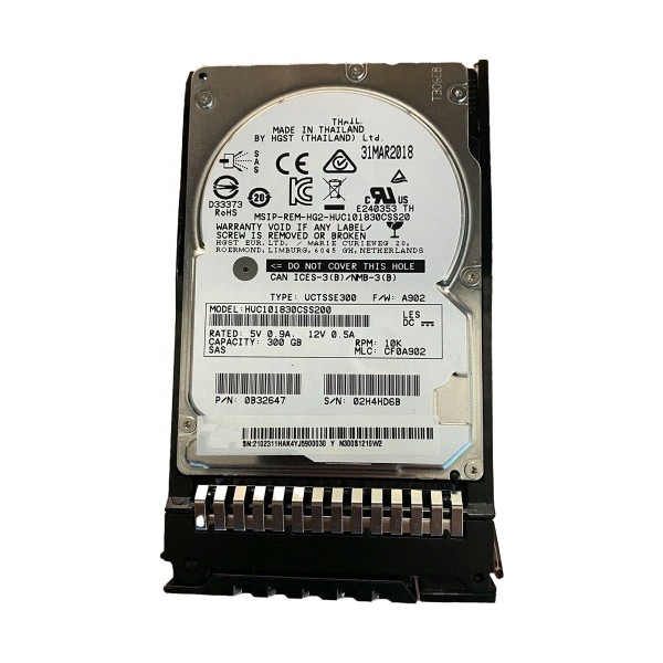 Disque Dur HUAWEI SAS 2.5 10 Krpm 300 Gb 02311HAK