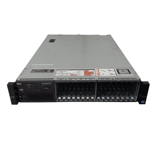 Serveur DELL Poweredge R720 2 x Xeon Ten Cores E5-2650L V2 SATA-SAS-SSD