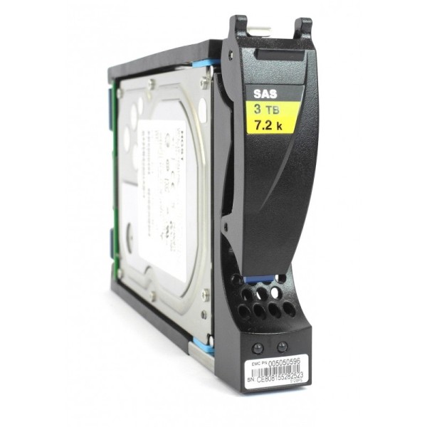 Hard Drive EMC 005050596 SAS 3.5" 3000 Gigas 7200 Rpm