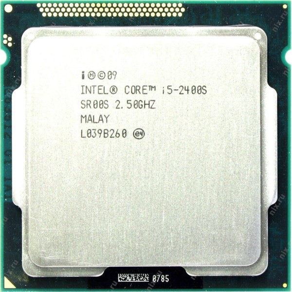 Processeur INTEL : i5-2400S Intel Core i5 Quad Core