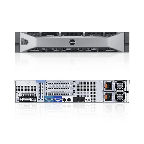 Serveur DELL Poweredge R520 1 x Xeon Eight Core E5-2450 SATA - SAS - SSD