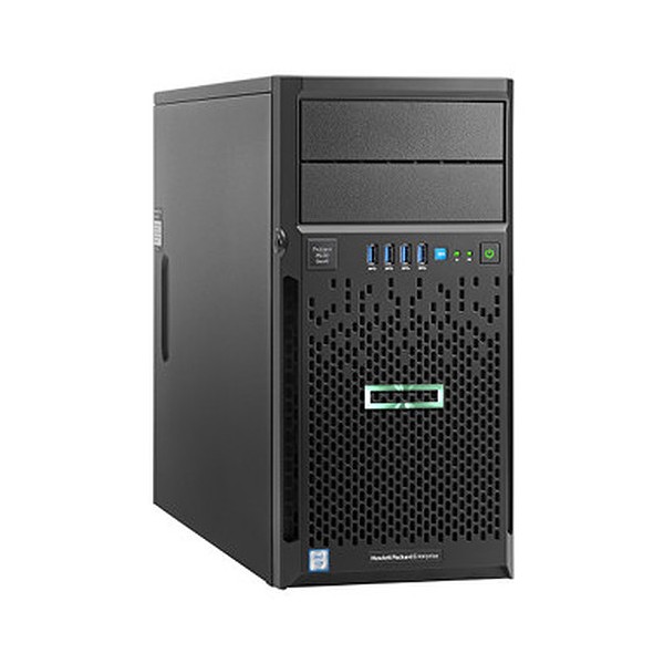 Serveur HP Proliant ML30 1 x Xeon Quad Core E3-1270 V6 SATA - SAS - SSD