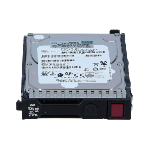 Disque Dur HP SAS 2.5 10K Rpm 600 Gb 872736-001