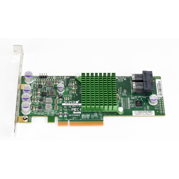 Controleur 8 Ports SUPERMICRO : AOC-S3008L-L8E