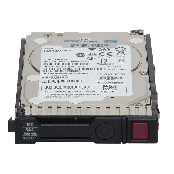 Disque Dur HP SAS 2.5 10 Krpm 900 Gb 785411-001