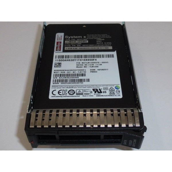 Disque Dur IBM SSD 2.5 120 Gb 00YC386